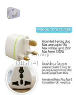 Universal Travel Adapter Plug - Global Power Converter