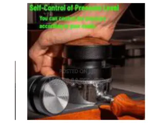 Precision Calibrated Expresso Tamper and Distributor