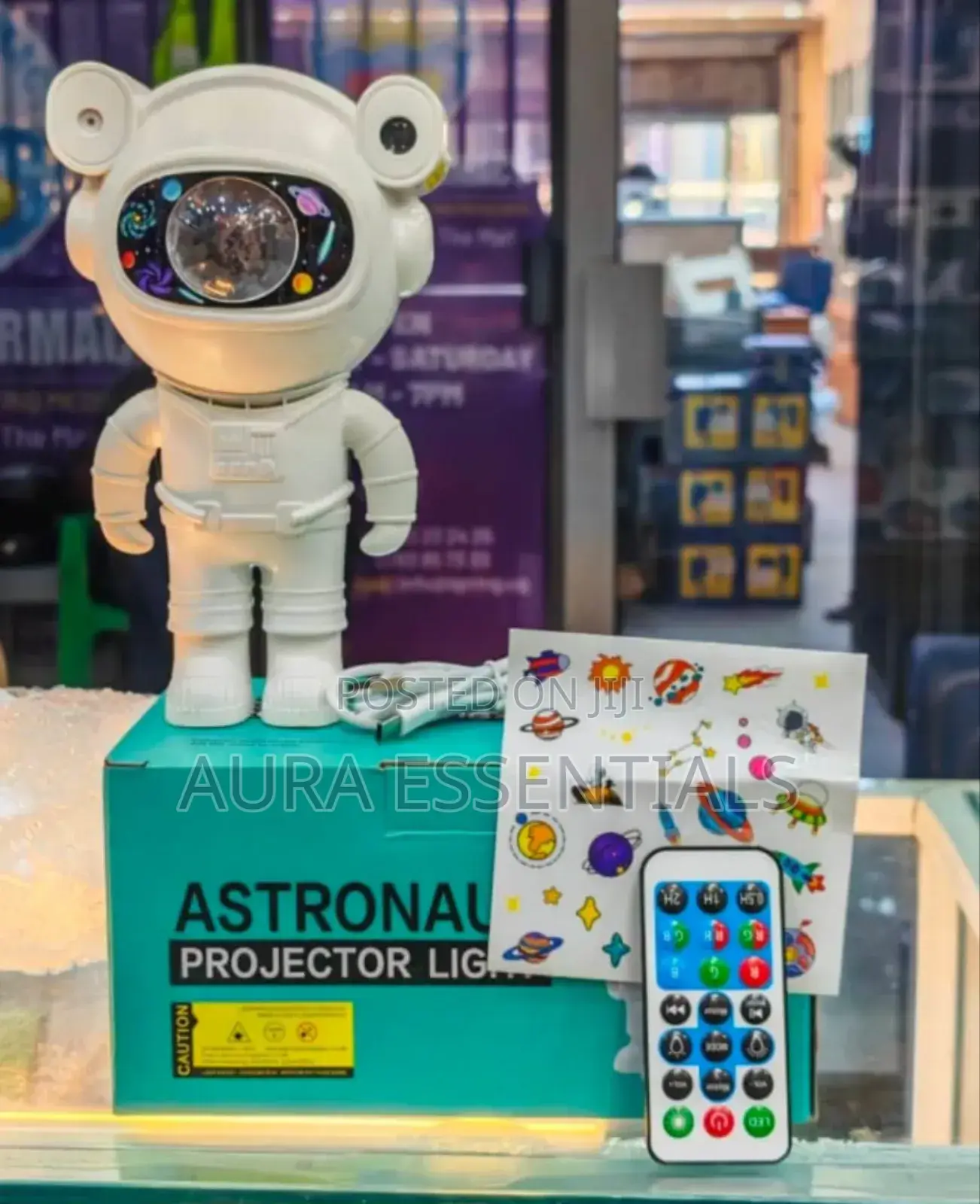 Astronaut Galaxy Light Projector With Stickers