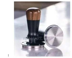 Expresso Coffee Tamper With Ergonomic Wooden Handle