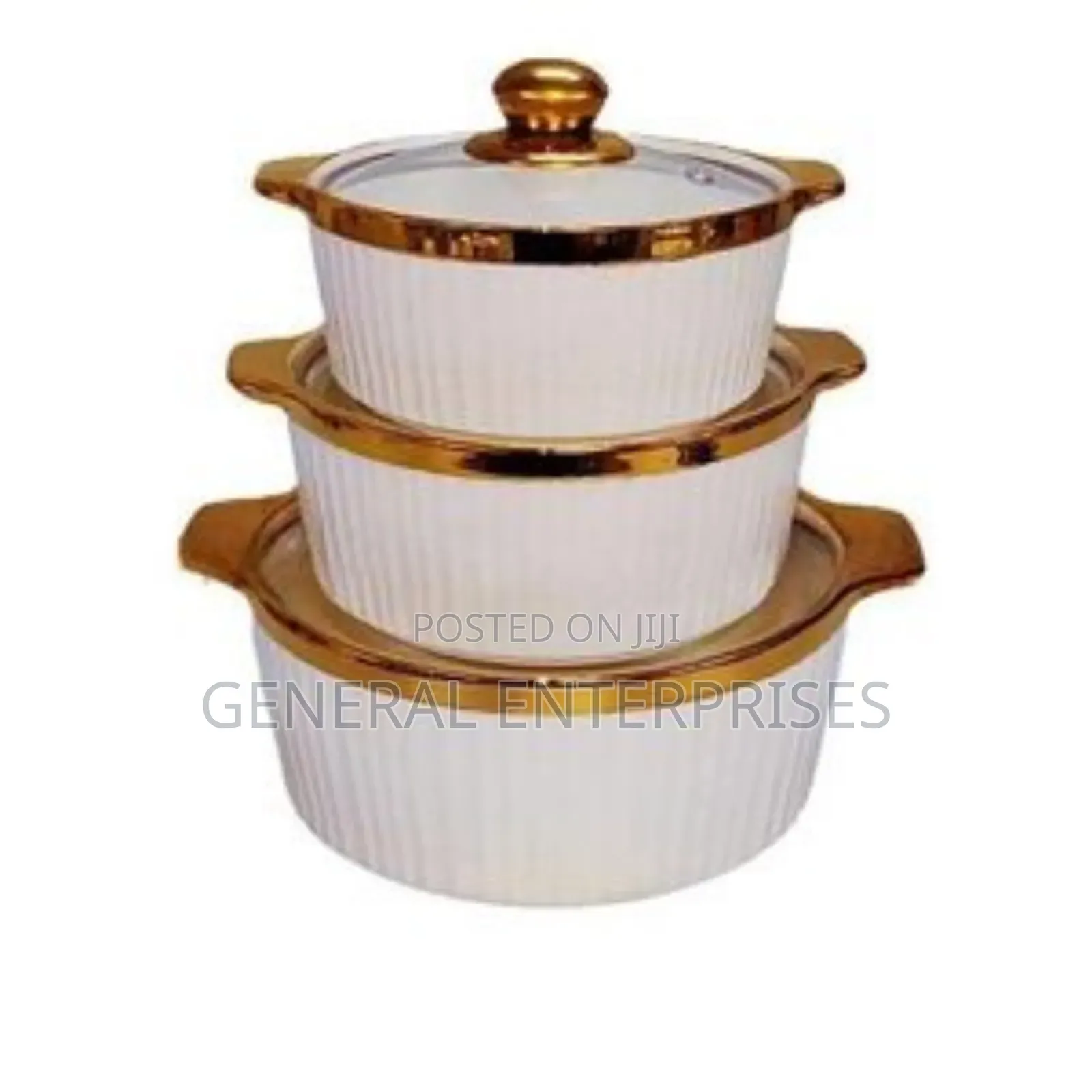 Gold Line Serving Dishes