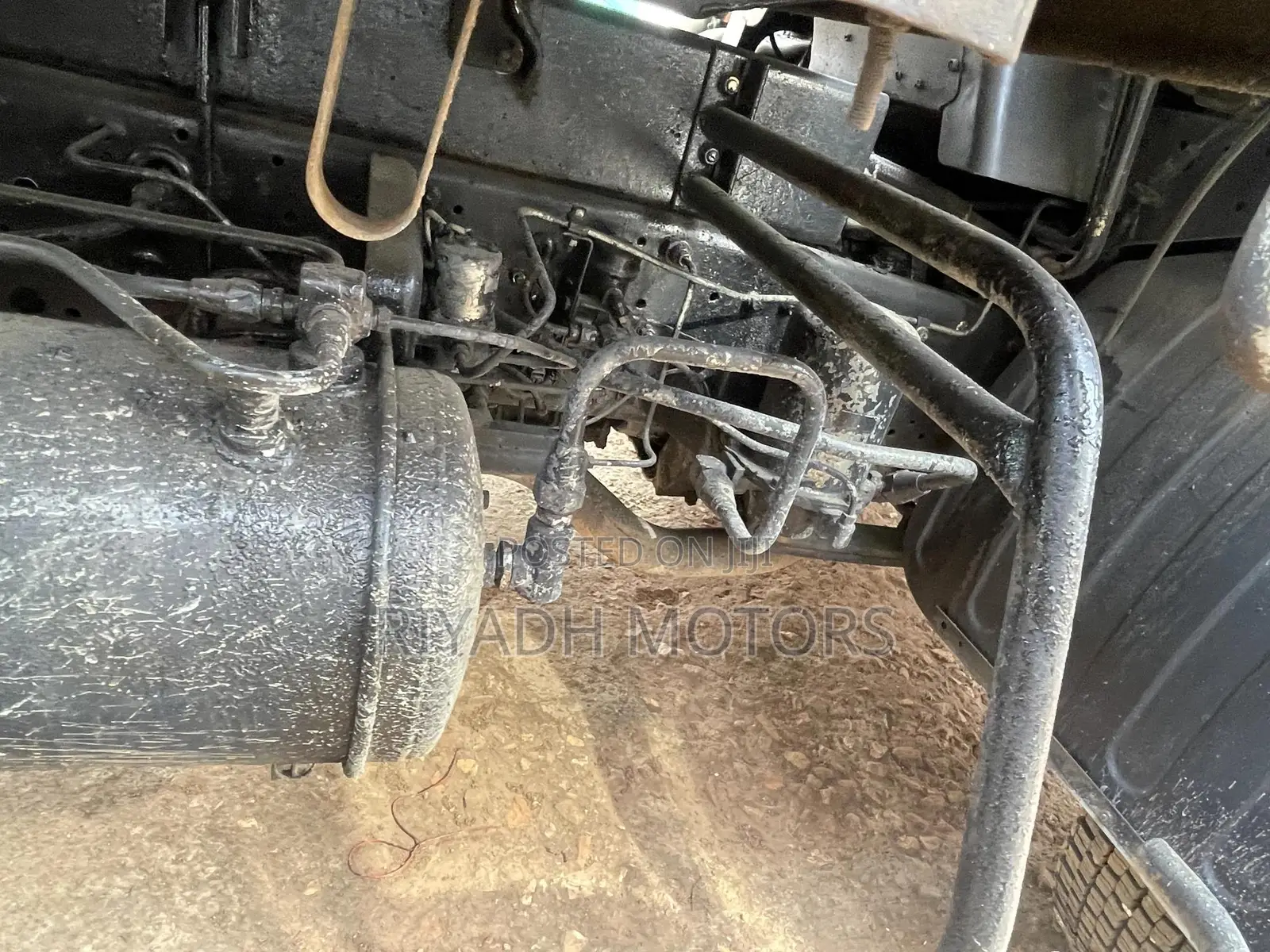 Hino Dumper Silver Color