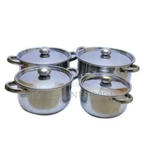 4 Pc Stainless Steel Cook Ware