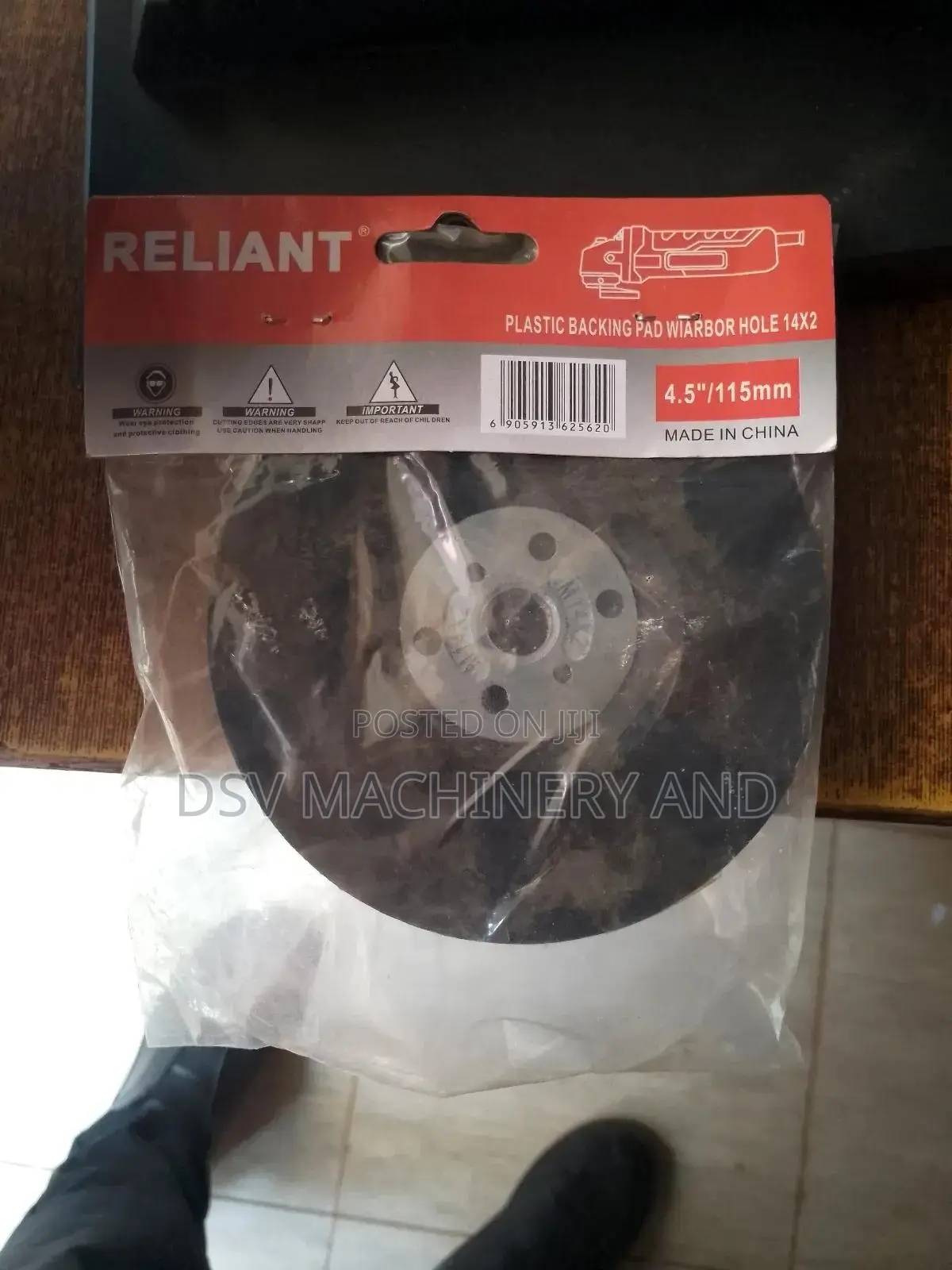 4.5" 41⁄2 Inches Sand Paper Holder Wheel