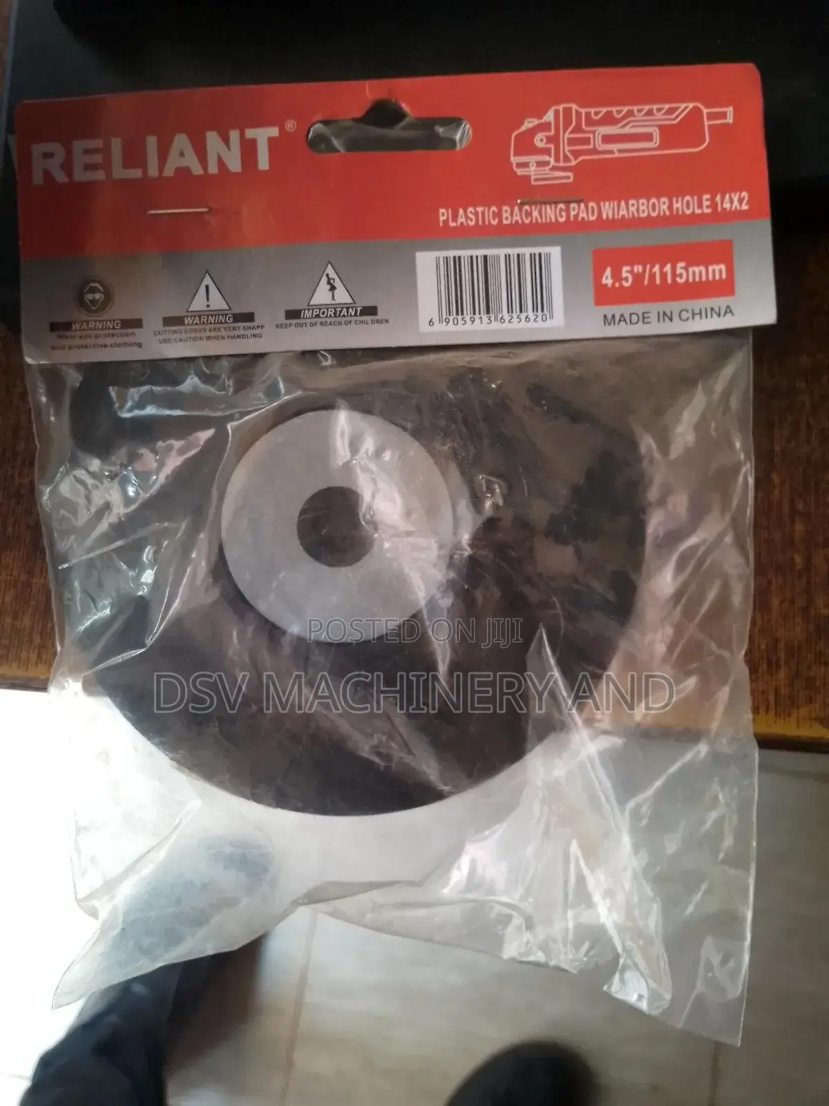 4.5" 41⁄2 Inches Sand Paper Holder Wheel