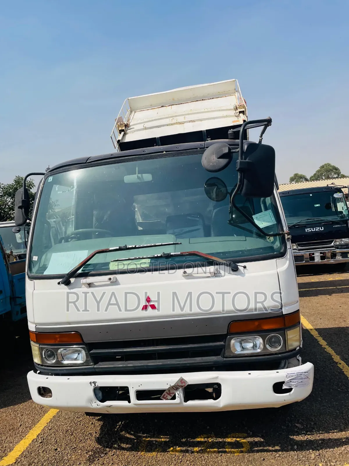 Fuso 6d17 White Baby Face