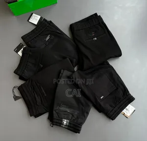 Dier Black Sweater Pants