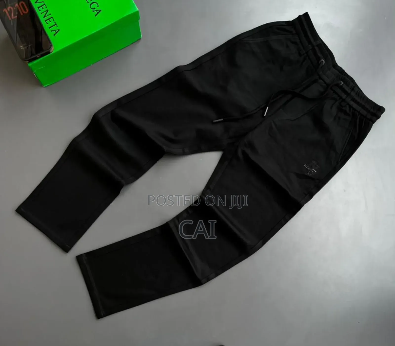 Dier Black Sweater Pants