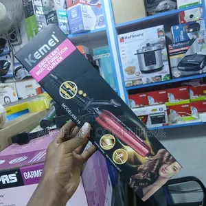 Kemei Multifunctional Hair Curler/Hot Comb