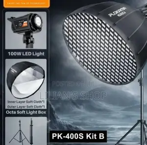 Plokama Pk-400s 300w Led Video Light Kit.