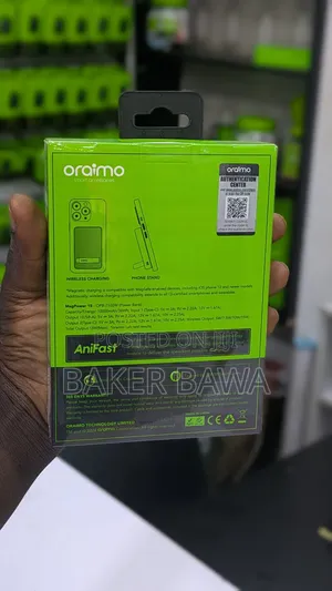 Oraimo Magpower 15 (Opb-7102w) Magnetic Wireless Power Bank.
