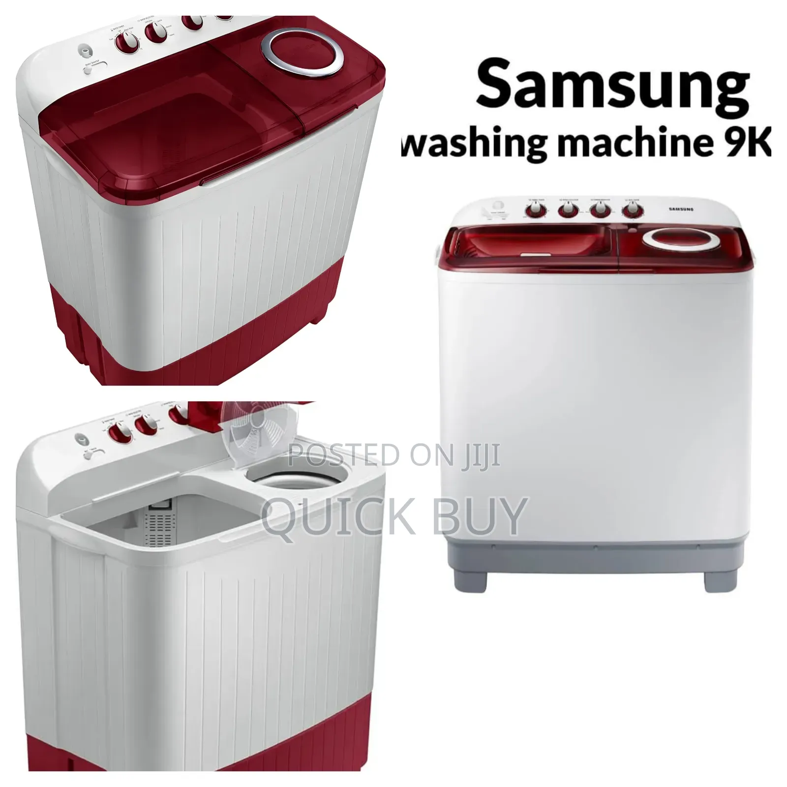 Samsung 9kg Twin Tub Washing Machine.