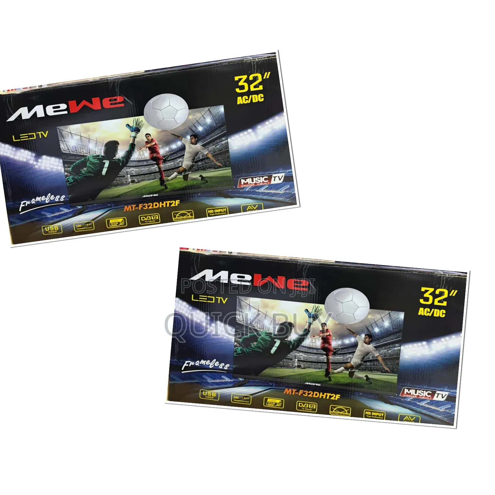 New 32" Mewe Digital Satellite Tv