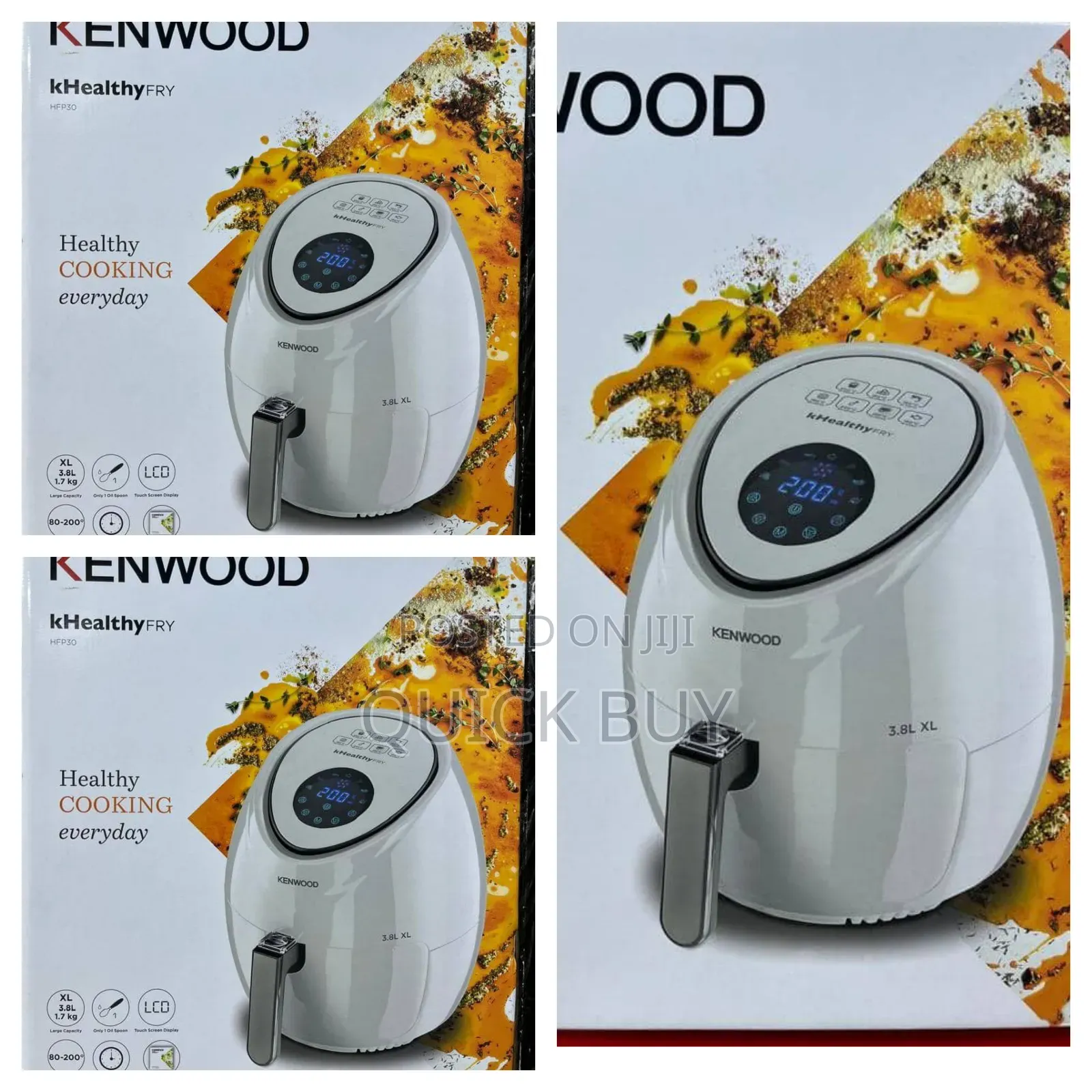 3.8 Litres Kenwood Air Fryer