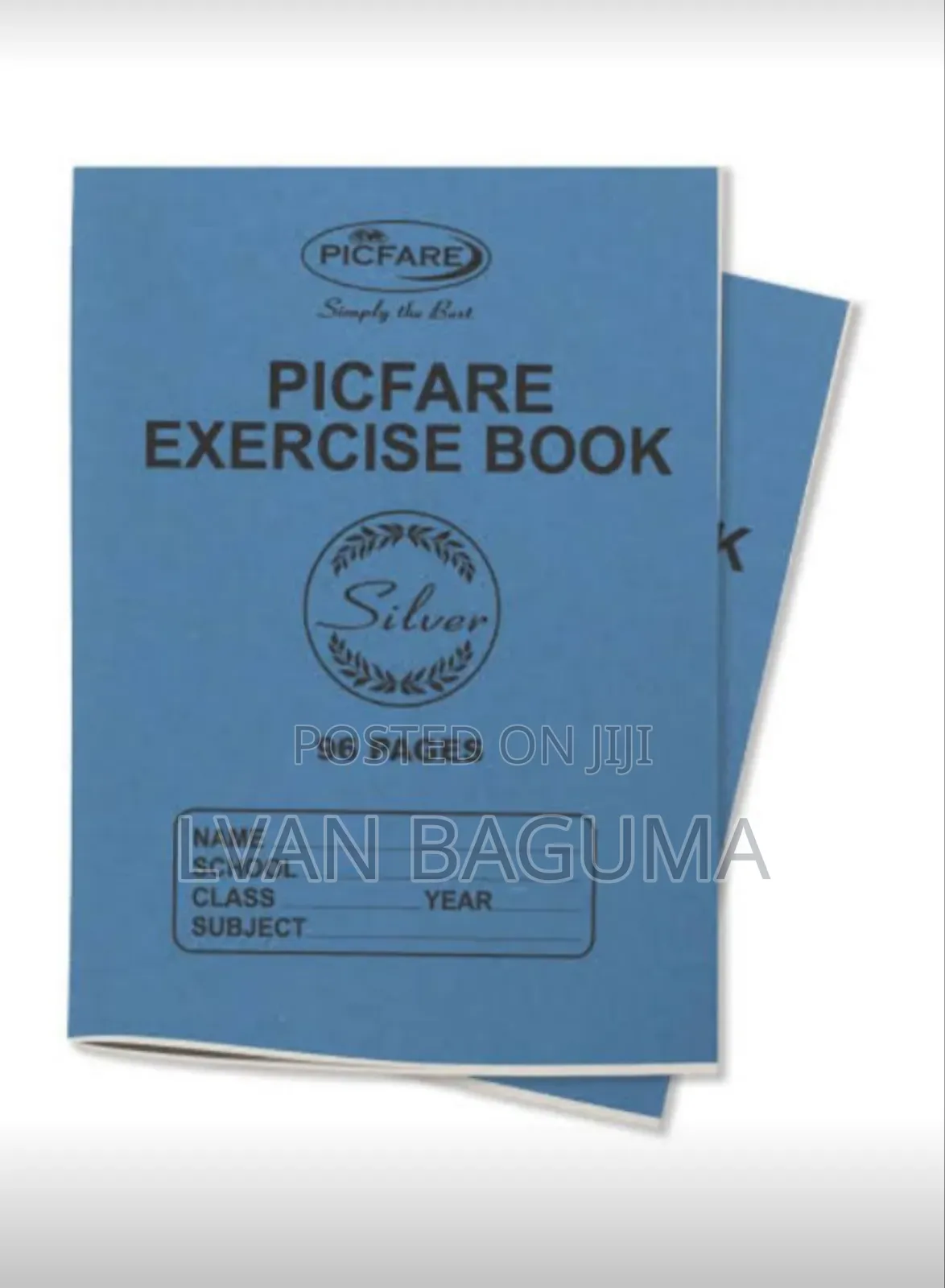 Picfare Exercise Books 96 Pages (Short, A5) - 12 PCS