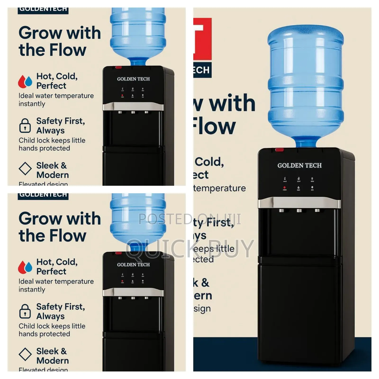 Golden Tech 'Grow With the Flow' Water Dispenser.