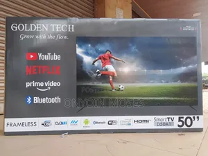 50 Inches Golden Tech Android Smart Tv