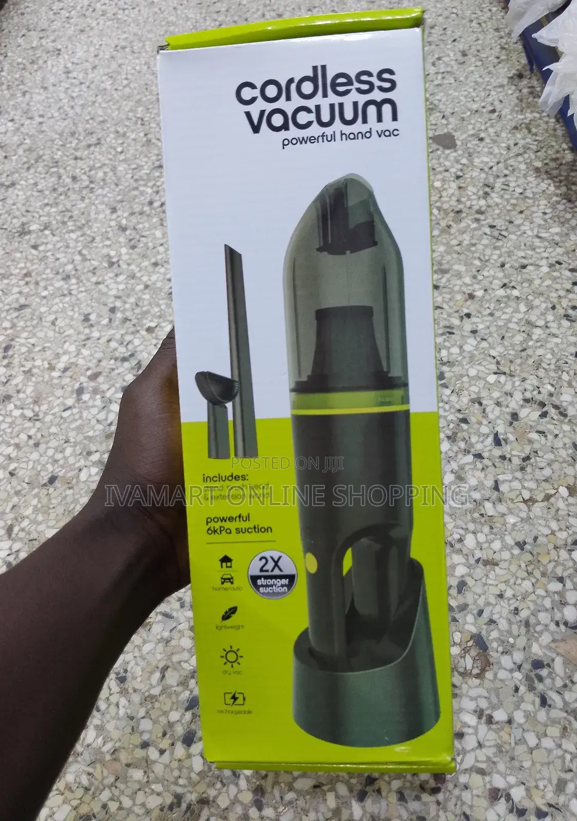 Cordless Rechargeable Vacuum Cleaner – Powerful and Portable
