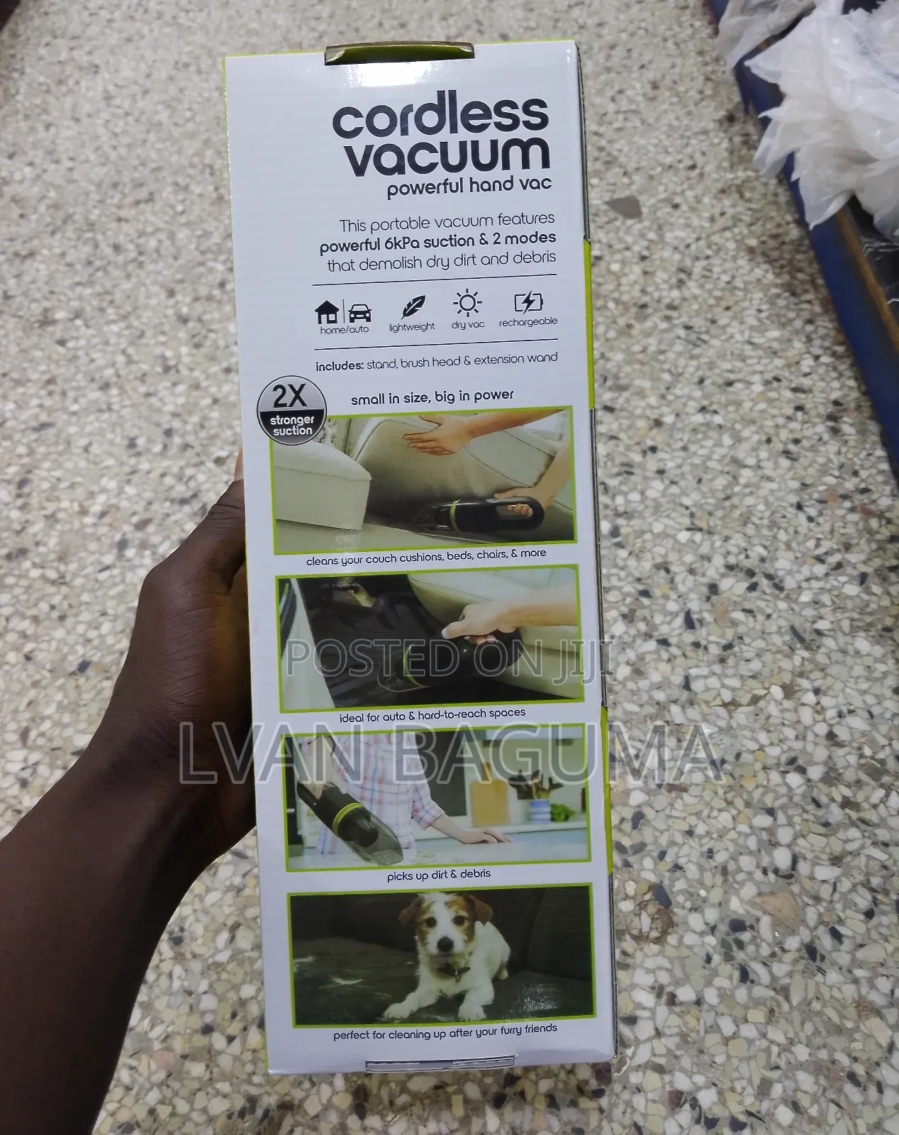 Cordless Rechargeable Vacuum Cleaner – Powerful and Portable