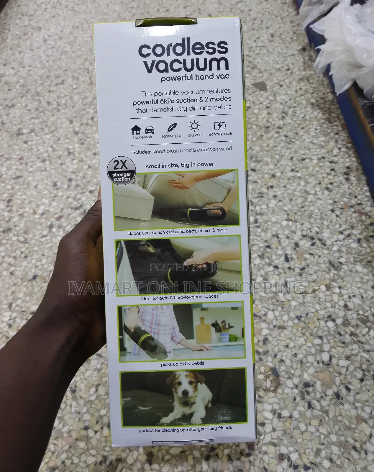 Cordless Rechargeable Vacuum Cleaner – Powerful and Portable