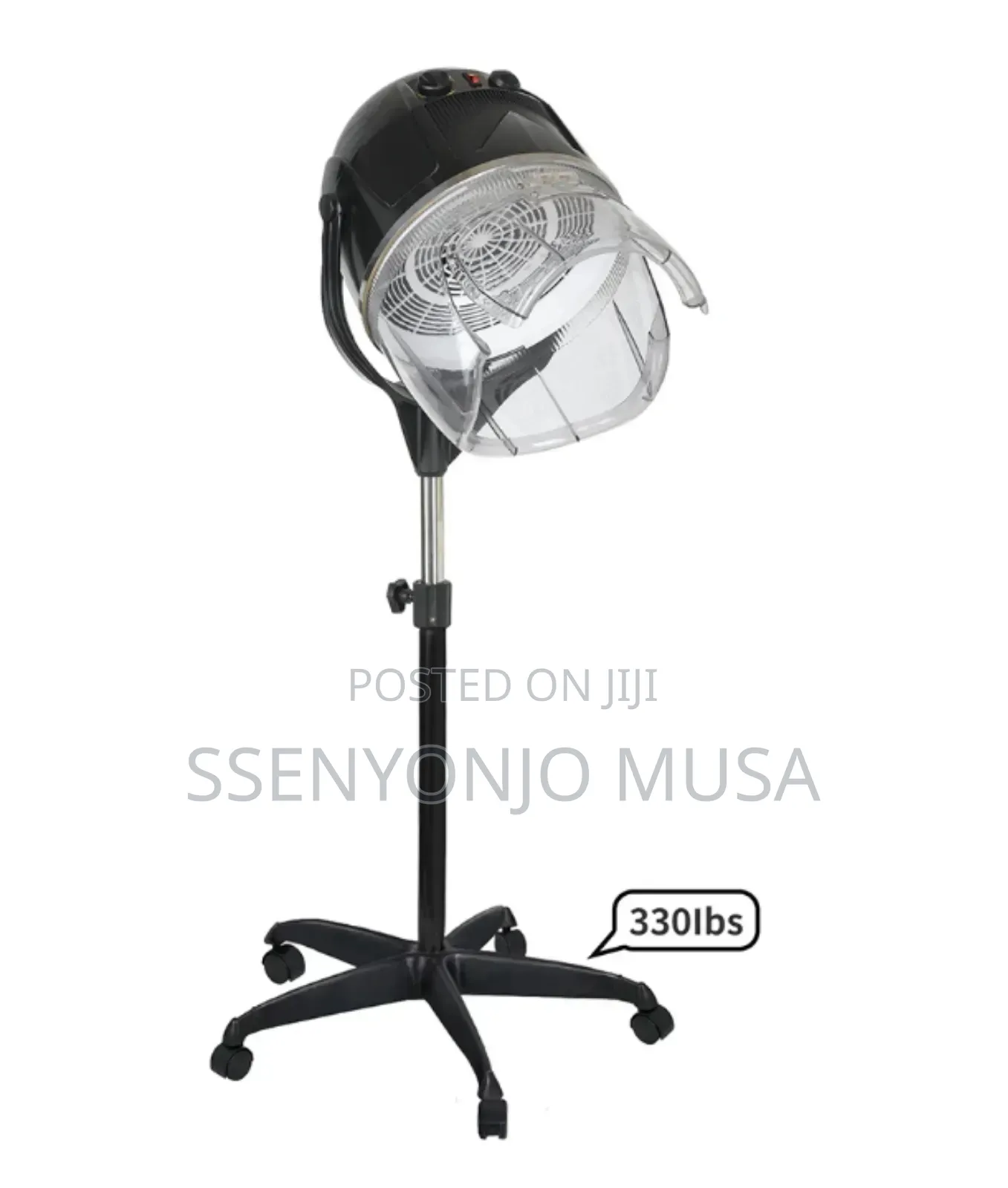 Original Electronic Stand Hair Dryer - 1000w, Chrome-Plated-