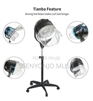 Original Electronic Stand Hair Dryer - 1000w, Chrome-Plated-