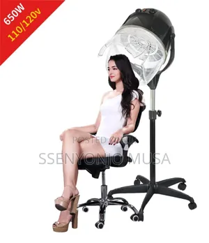 Original Electronic Stand Hair Dryer - 1000w, Chrome-Plated-