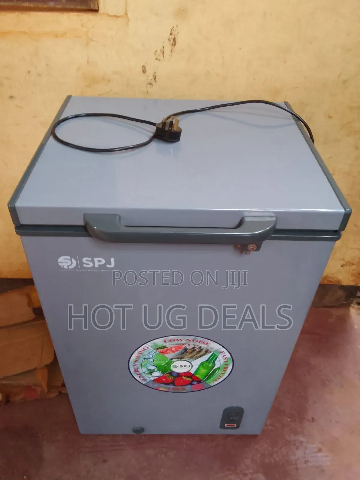130l Spj Deep Chest Freezer _ Silver