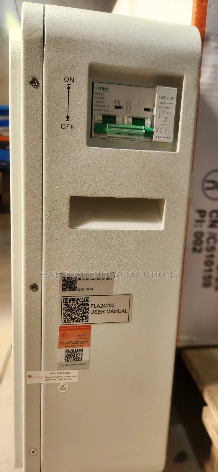 5kwh 24v Felicity Lithium Phosphate Battery