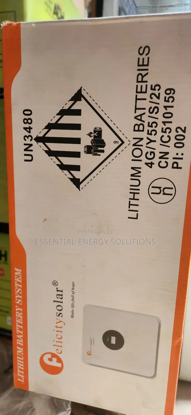 5kwh 24v Felicity Lithium Phosphate Battery