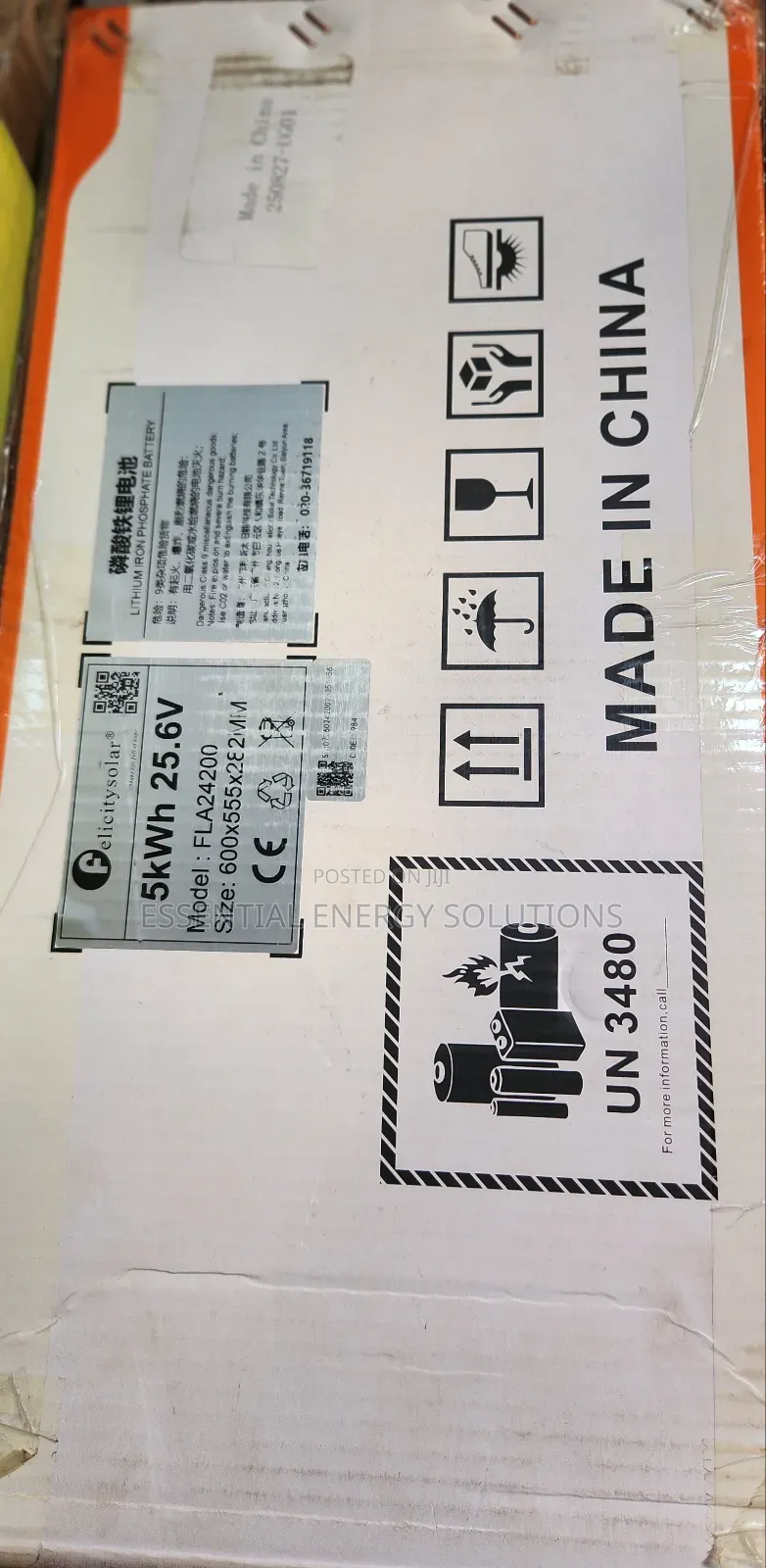 5kwh 24v Felicity Lithium Phosphate Battery