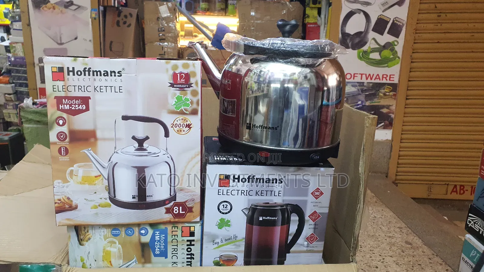 8l Hm-2549 Electric Kettle 200