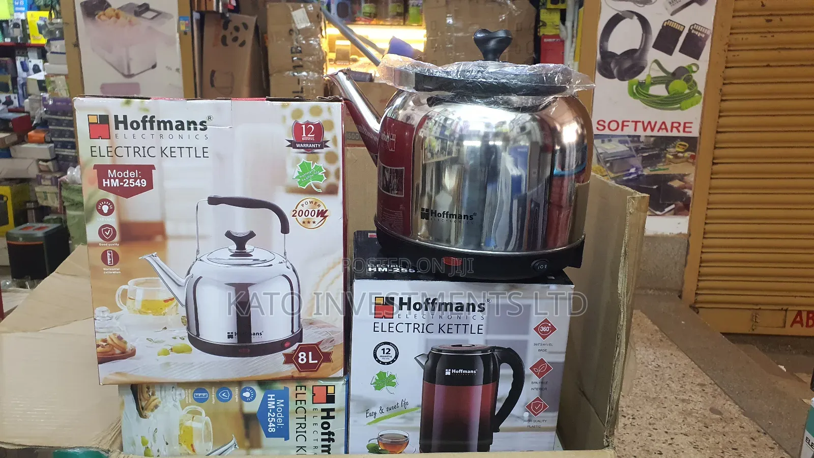 8l Hm-2549 Electric Kettle 200
