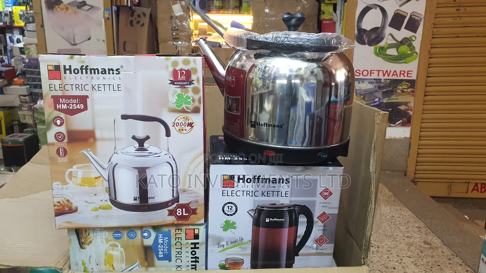 8l Hm-2549 Electric Kettle 200