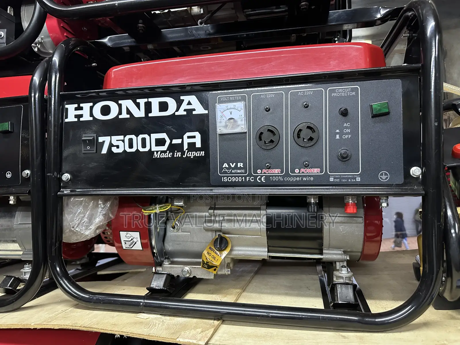 Generator 4 Kva Honda 100% Copper