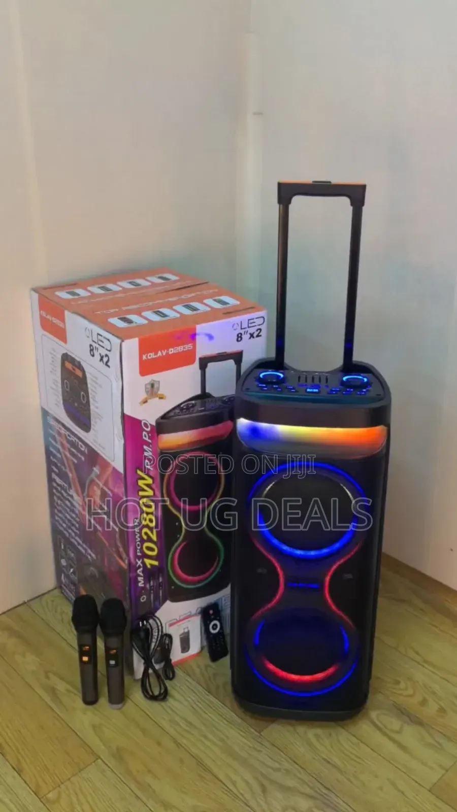 15inch Mjack Mj6060 Professional Portable Bluetooth Speaker System