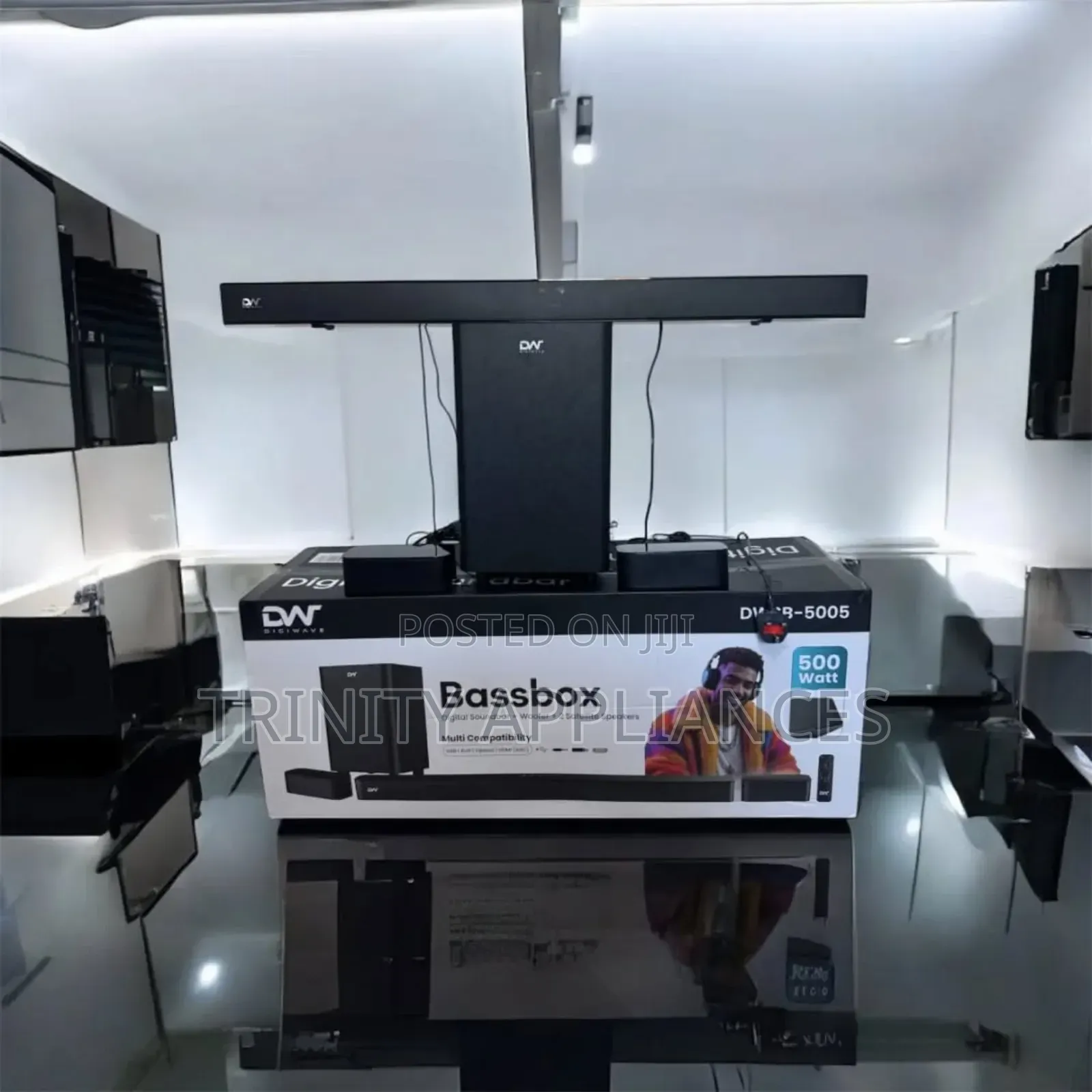 Digiwave 5.1 Ch Sound Bar/ Bassbox 500 Watts DWSB-5005