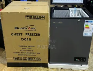 Black Ark Chest Freezer 130 LTRS