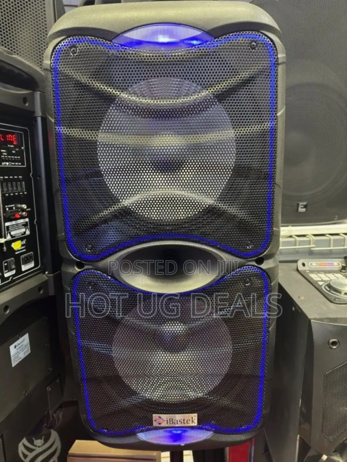 Mjack 4040 Party Box Rechargeable Speaker With Microphone Bluetooth