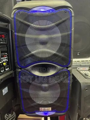 Mjack 4040 Party Box Rechargeable Speaker With Microphone Bluetooth