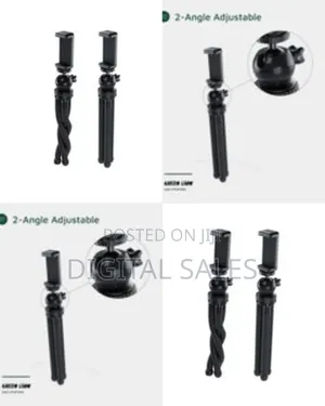 Adjustable Flexible Tripod With Foam Grips