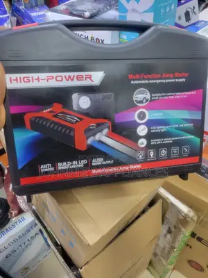Portable Car Jump Starter Power Bank With Air Compressor-Emergency Kit