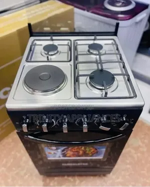 Global Star 3 Gas + 1electric Cooker Electric Oven 50x50cm