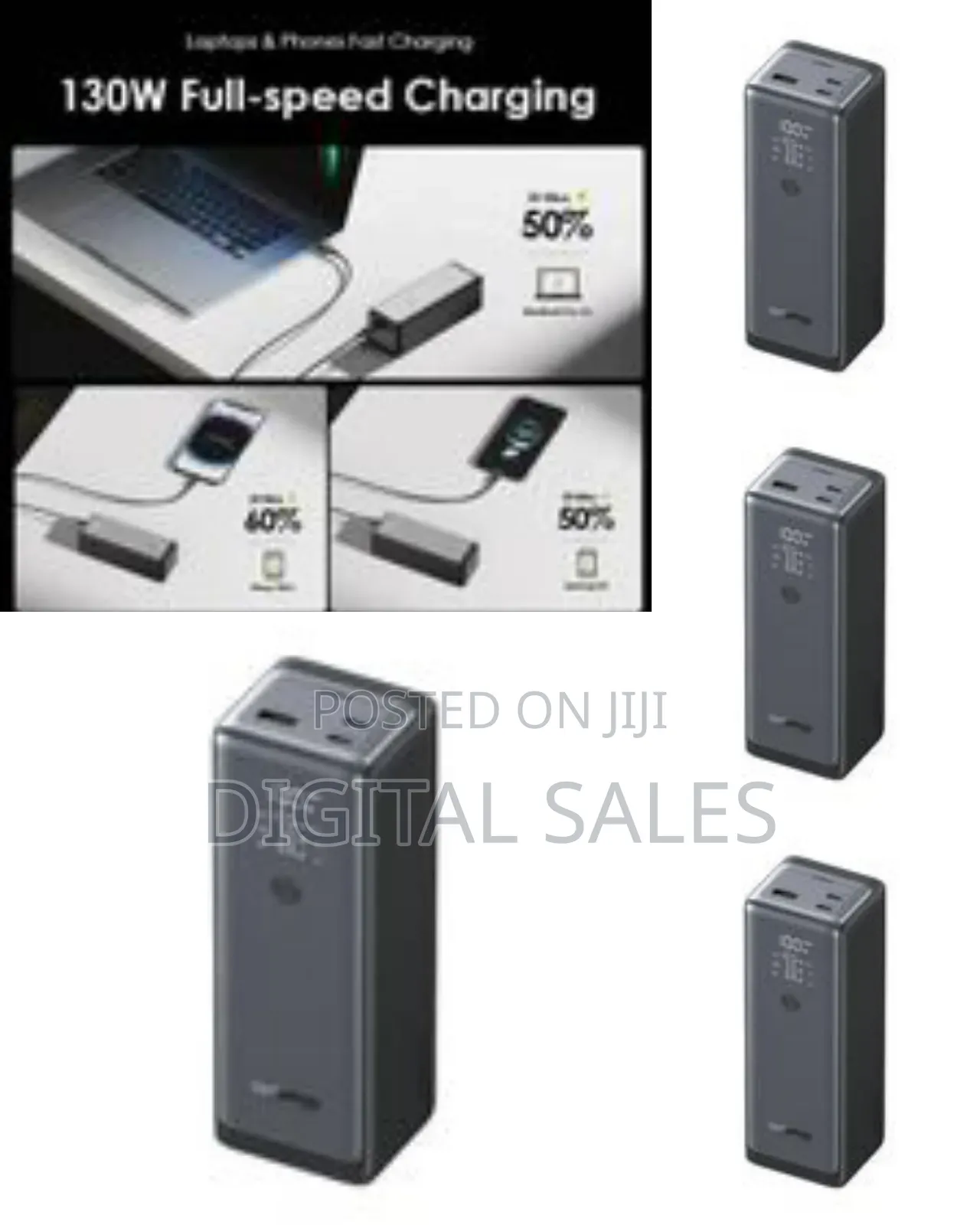 Oraimo Powerjet 130 27600mah 130w Power Bank - Multicolor
