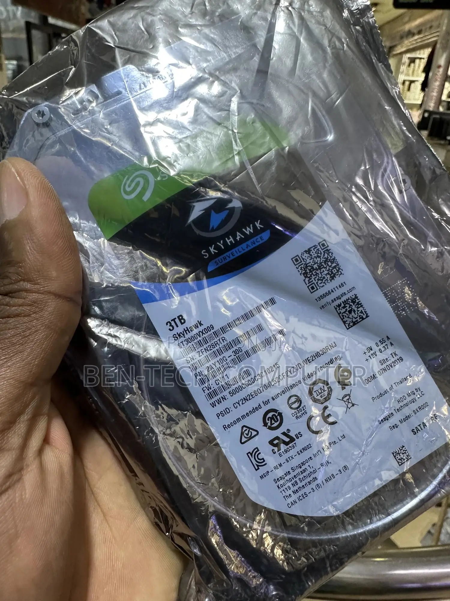3tb Surveillance Hard Disk