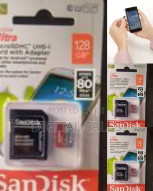 Sandisk Ultra 128gb Microsdhctm Uhs-I Card With Adapter - High-Speed