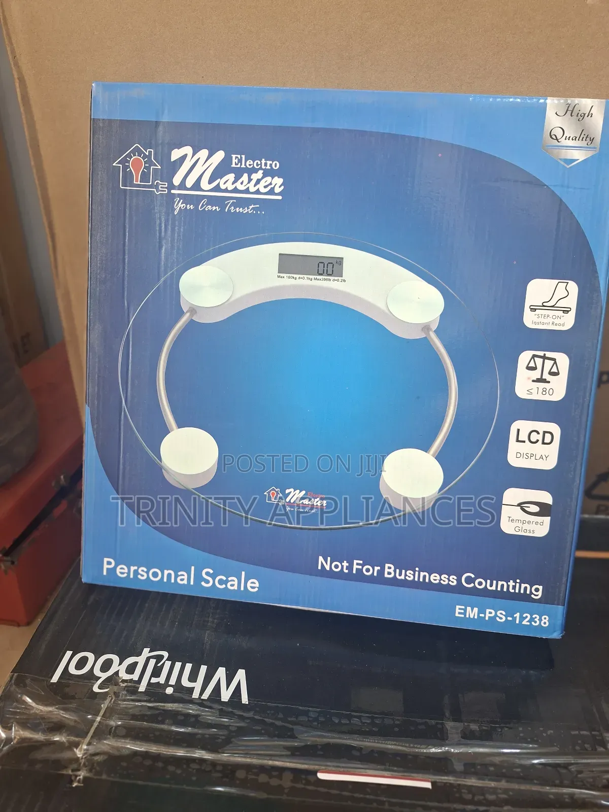 Electro Master Digital Personal Scale Em-Ps1238