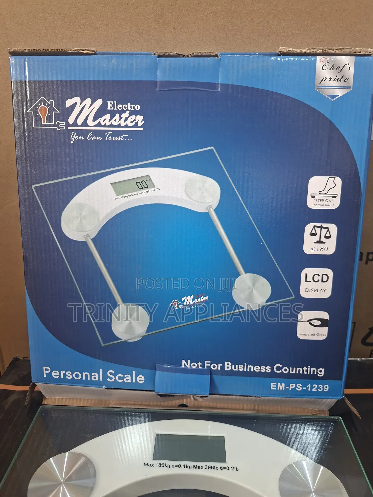 Electro Master Digital Personal Scale Em-Ps1238