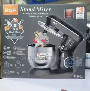 Raf 8.0l Heavy-Duty Stand Mixer – 1400w Electric Baking Machine