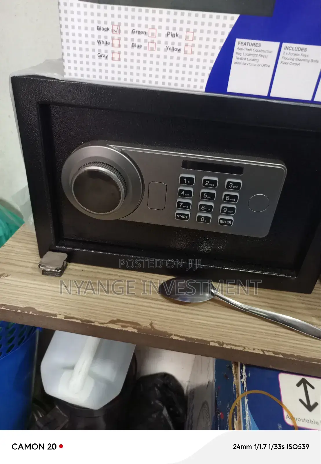 Safe Box . Safe Box Model Al0020
